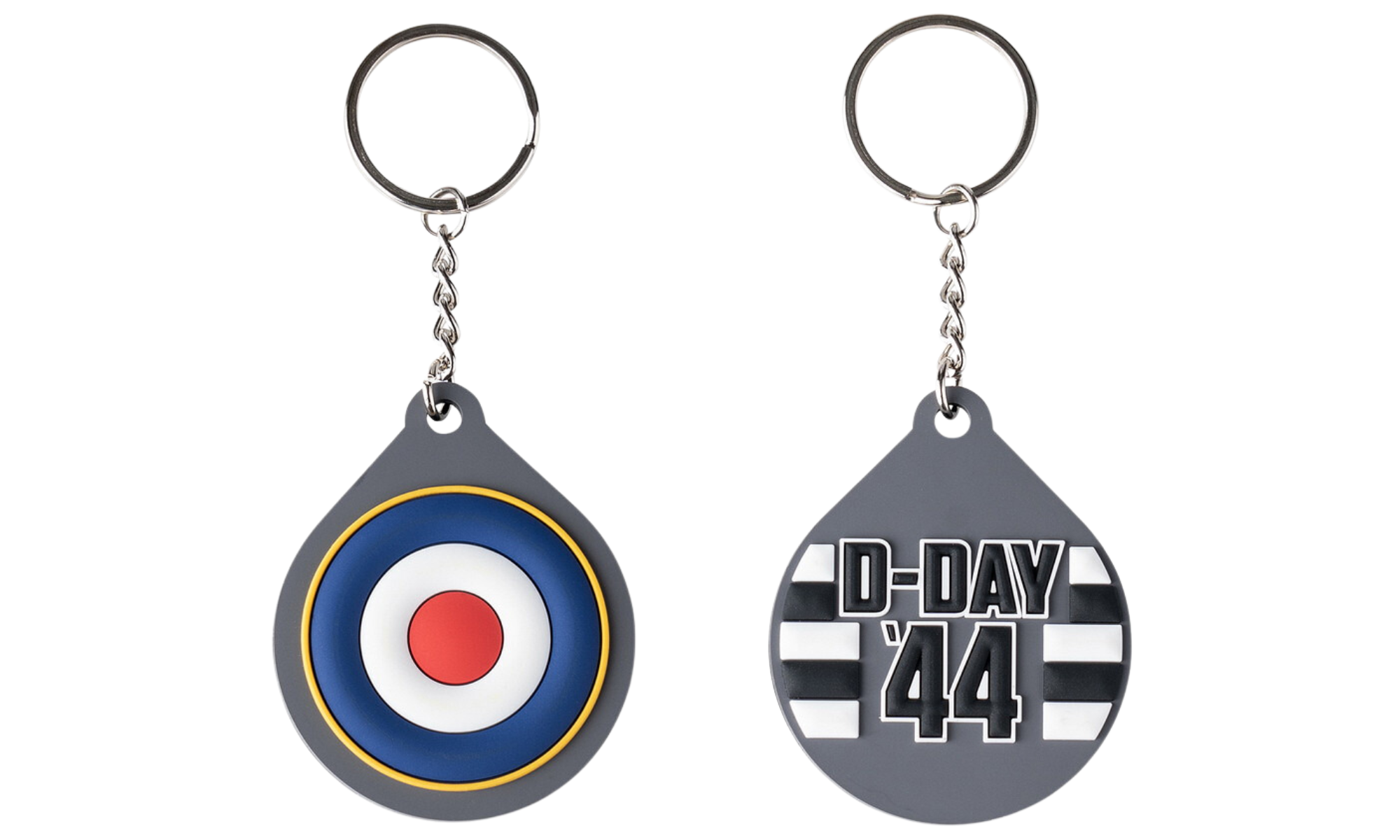 RAF Roundel D-Day PVC Keyring